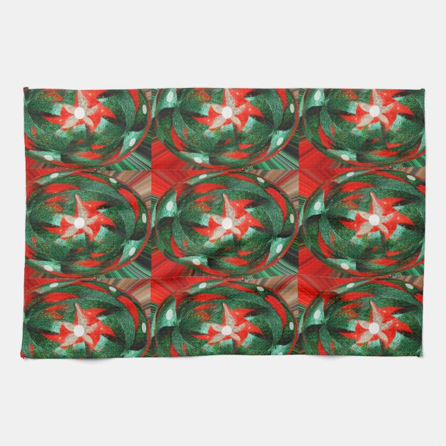 Happy season kitchen towel (Horizontal)