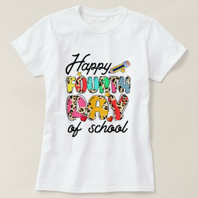 happy second day of school 2 T-Shirt (Design Front)