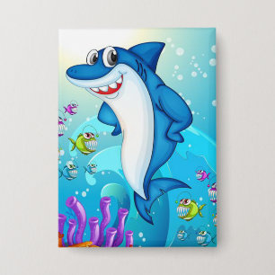 Happy Shark Cartoon-23685