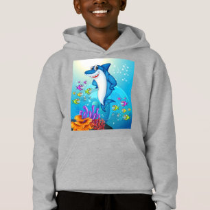 Happy Shark Cartoon-23685