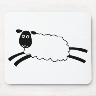 Happy Sheep Mouse Pad