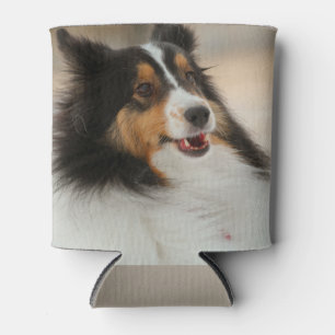 Happy Shelty Can Cooler
