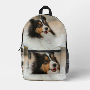 Happy Shelty Printed Backpack