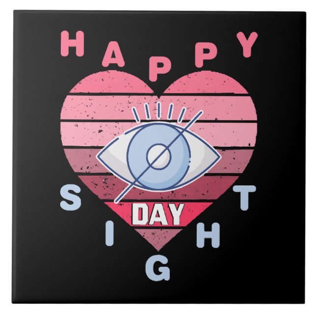Happy Sight Day Tile (Front)