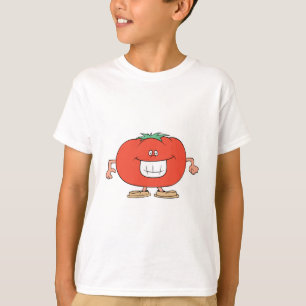 happy silly tomato cartoon T-Shirt