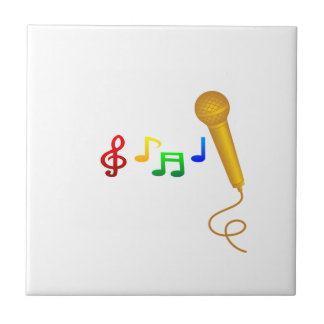 Happy Singing Music Karaoke Tile