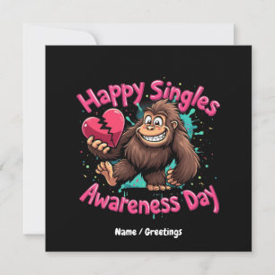 Happy Singles Awareness Day Celebrate Love Invitation
