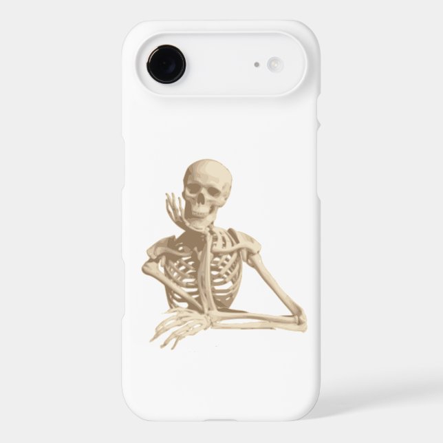 Happy Skeleton Case-Mate iPhone Case (Back)