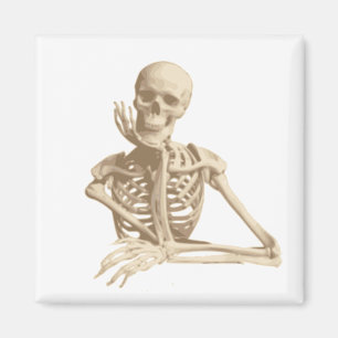 Happy Skeleton Magnet