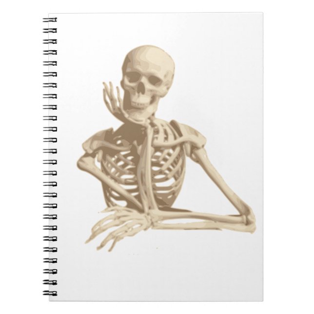 Happy Skeleton Notebook (Front)