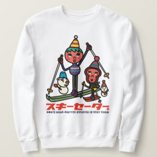 Happy Ski Lessons Sweatshirt