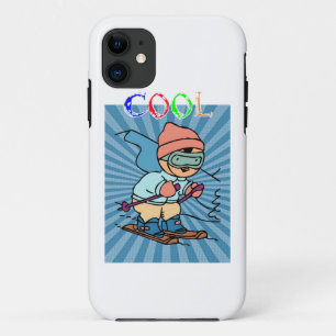 Happy Skiing Season ski resort snow sports iPhone 11 Case