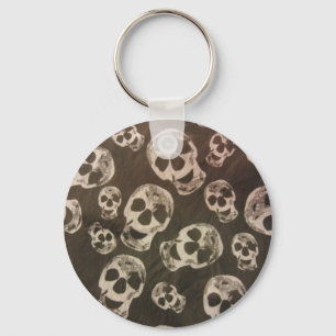 Happy Skulls Keychain