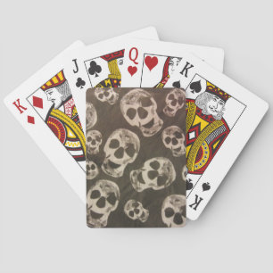 Happy Skulls Playing Cards