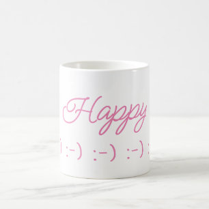 Happy smile coffee mug