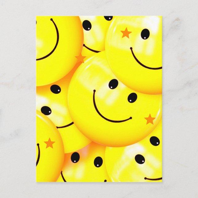 Happy Smile Postcard (Front)