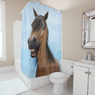 Happy Smiling Bay Horse