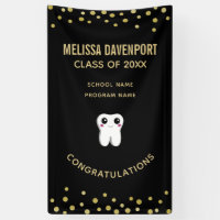 Happy Smiling Dental Tooth Cute Graduation