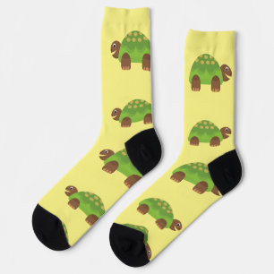 Happy Smiling Turtle Thunder_Cove Socks