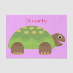 Happy Smiling Turtle Thunder_Cove Tissue Paper