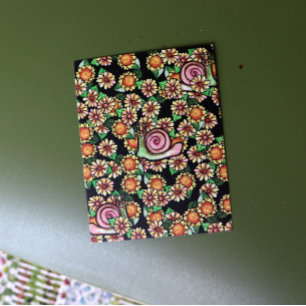 Happy Snail Flowers                                Postcard