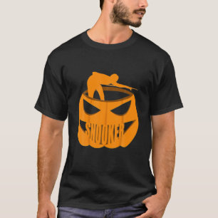Happy Snooker Halloween Pumpkin Costume Who Love S T-Shirt