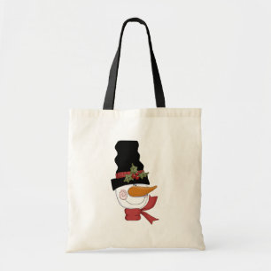 Happy Snowman Tshirts and Gifts Tote Bag