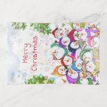 Happy Snowmans Christmas Trinket Tray<br><div class="desc">Christmas Trinket Trays with Happy Snowmans Merry Christmas Party Funny Drawing Snowman Celebration Trinket Tray - Customizable - or Choose / Add Your Unique Text / Font / Colour - Make Your Special Gift - Resize and move or remove and add elements / image with Customization tool ! - Drawing...</div>