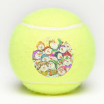 Happy Snowmans Merry Christmas Party Funny Drawing Tennis Balls<br><div class="desc">Happy Snowmans Merry Christmas Party Funny Drawing Cartoon Snowman Celebration - Choose / Add Your Unique Text / Font / Colour - Make Your Special Gift - Resize and move or remove and add elements / image with customization tool ! - Drawing and Design by MIGNED. You can also transfer...</div>