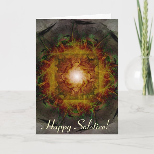 Happy Solstice! Card (Front)
