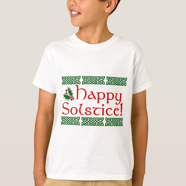 Happy Solstice T-Shirt (Front)