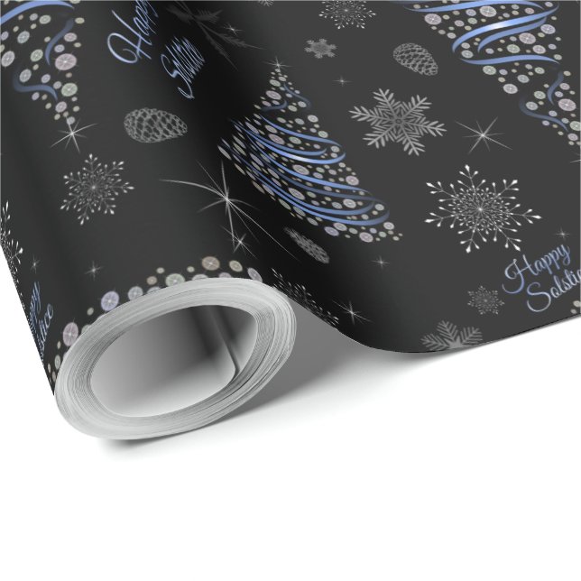 Happy Solstice Wrapping Paper (Roll Corner)