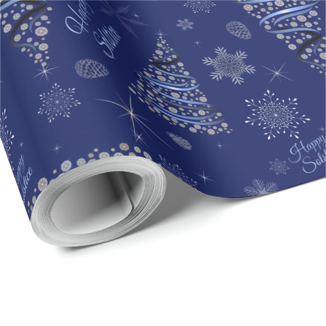 Happy Solstice Wrapping Paper (Roll Corner)