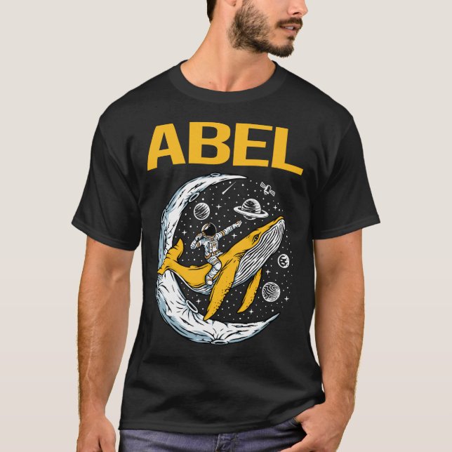 Happy Space - Abel Name T-Shirt (Front)