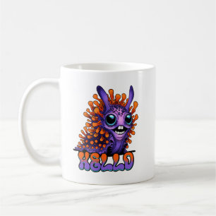 Happy Spanish Shawl Nudibranch Coffee Mug