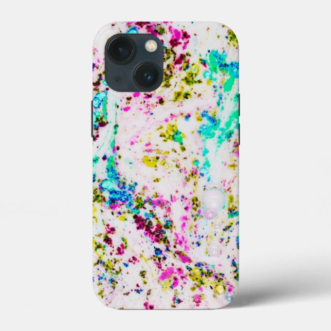 Happy Sparkle Apple iPhone 13 mini Coque (Verso)