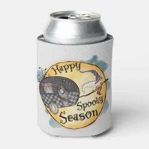 Happy Spooky Season   Halloween Camping Can Cooler
