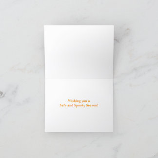 Happy Spooky Season Thank You Card