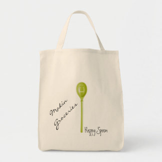 Happy Spoon Grocery Tote