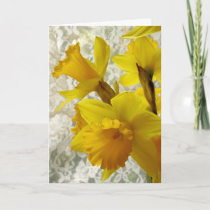 HAPPY SPRING!! Daffodil Card