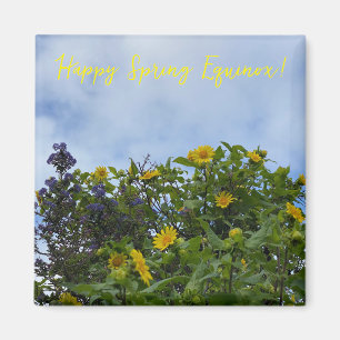 Happy Spring Equinox! Magnet