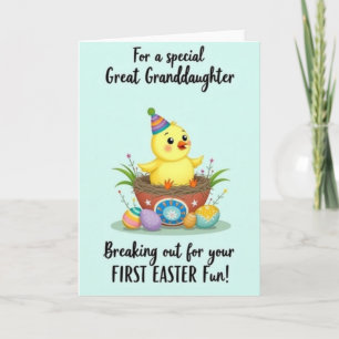 Happy Spring Fledgling Party Card