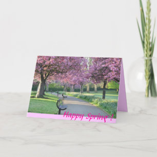Happy Spring! Greeting Card