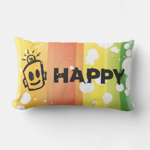 HAPPY spring pillow