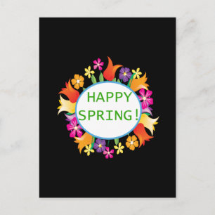 Happy Spring Postcard
