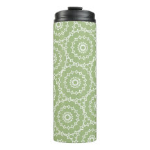 Happy Spring Wavy Circle Green