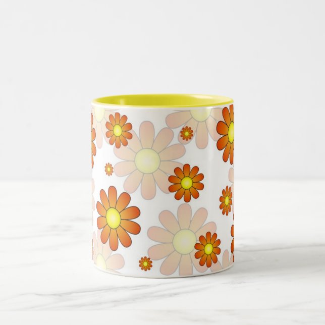Happy Springtime Flower Mug (Center)