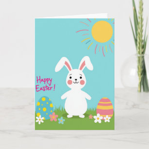 Happy Springtime Lagomorph Card