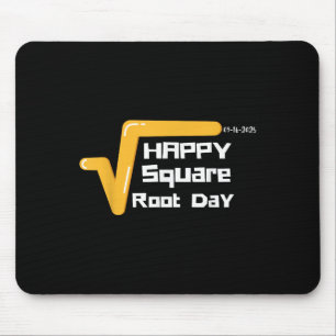 Happy Square Root Day Men Women Kids Mouse Pad