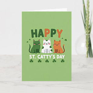 Happy St Cattys Day Card